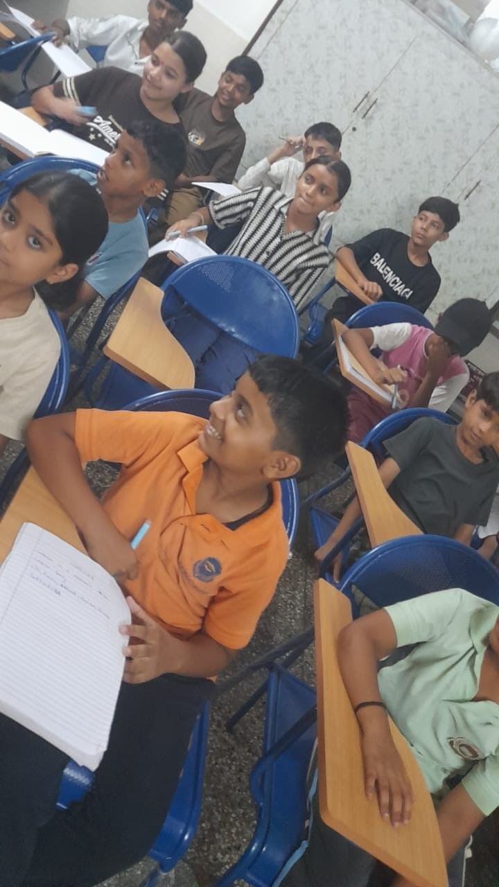 Students at desks in learning centre