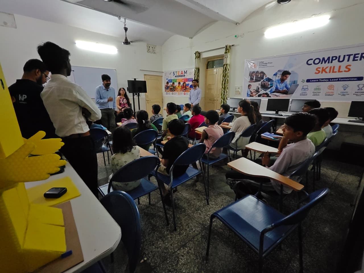 Live session with IKP staff and students